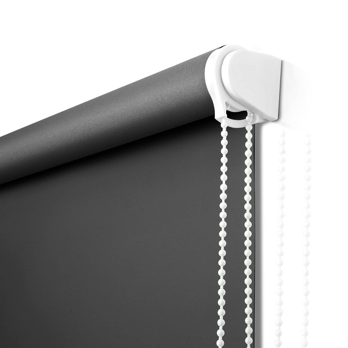 Nutro Chill Blackout Blinds, Window Roller Blinds Thermal Insulated Roller Shades for Home, Hotel, Club, Restaurant, Office (73" W x 68" L, Black)