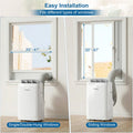 15000 BTU Inverter Portable Air Conditioner, 4-in-1 Smart WiFi AC Unit with Heat, Dehumidifier, Fan, Auto Swing & Window Kit, Cools Up to 750 Sq.Ft