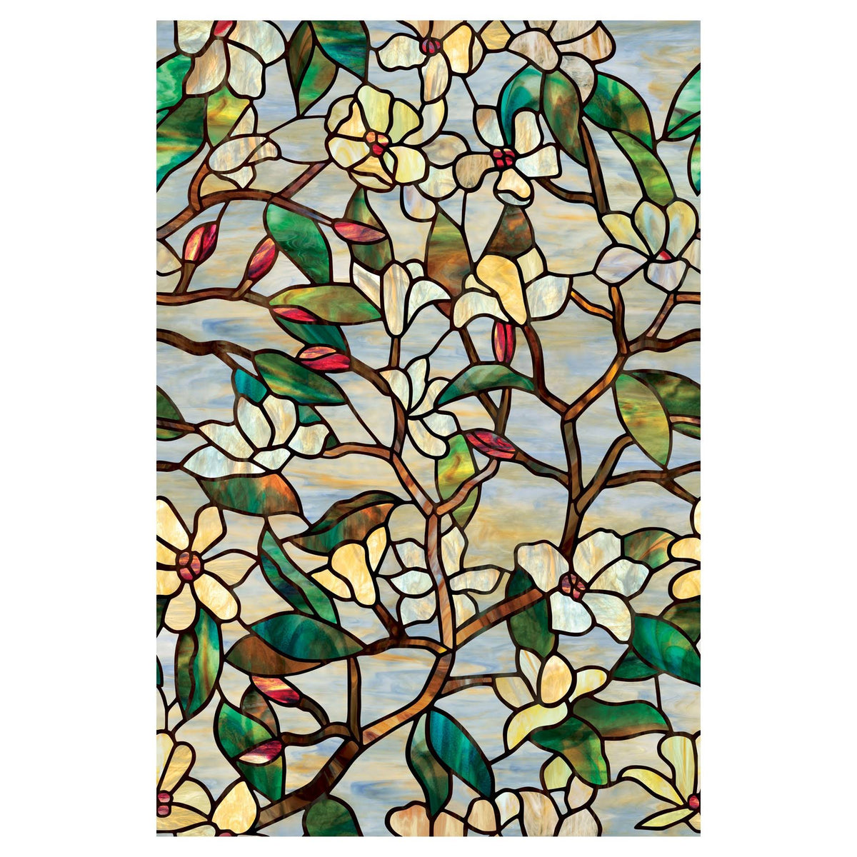 Artscape 01-0142 24" x 36" Summer Magnolia Window Film