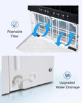 AECOJOY 10000 BTU Window Air Conditioner, Energy-Saving Window AC Unit, Cools up to 250 Sq. Ft.