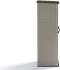 Suncast BMS1250 Resin Vertical Storage Shed Building, 22 Cubic Feet
