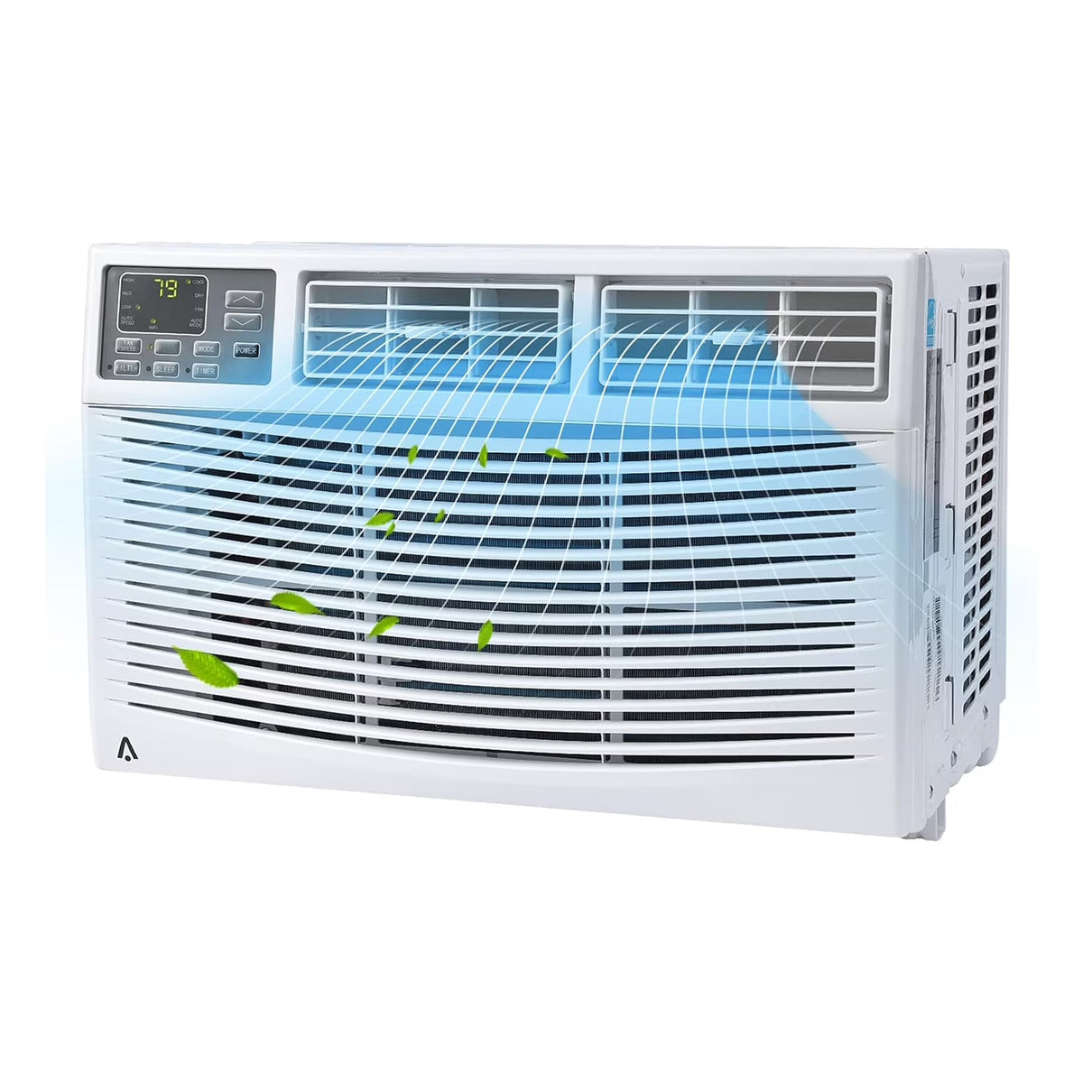 M Optimized 12000BTU Window Air Conditioner with Wi - Fi Enabled, Remote Control, Air Conditioner Window Unit Cooling up to 550sq.ft, 115V Window Ac Units for Rooms, Dehumidifier, Fan, Reusable Filter