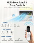 AECOJOY 12000 BTU Window Air Conditioner, Energy-Saving Window AC Unit, Cools up to 350 Sq. Ft.